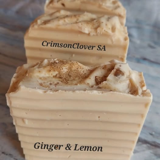 Ginger and Lemon cold pressed Soap
